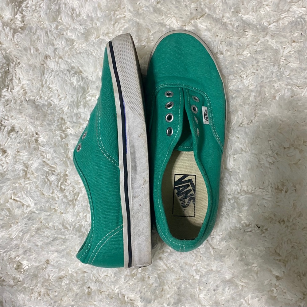 Turquoise Vans